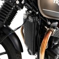 R&G Racing Pro Radiator Guard for the Triumph Thruxton 1200 / Bonneville T100 / Street Twin '16-23, Street Cup / Bonneville T100 '17-23, Speed Twin 1200 '19-21 and Speed Twin 900 '22-23 R&G Racing Pro Radiator Guard for the Triumph Thruxton 1200 / Bonneville T100 / Street Twin '16-23, Street Cup / Bonneville T100 '17-23, Speed Twin 1200 '19-21 and Speed Twin 900 '22-23